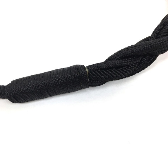 VINTAGE Belt Leather Shop Braided Woven Cord Boho 80s 90s Retro Western Festival main image 6